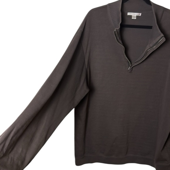 Cutter& Buck ! sweater,men XL,supima cotton, pullover,1/4 zip,sporty,outdoorsy - Picture 8 of 11